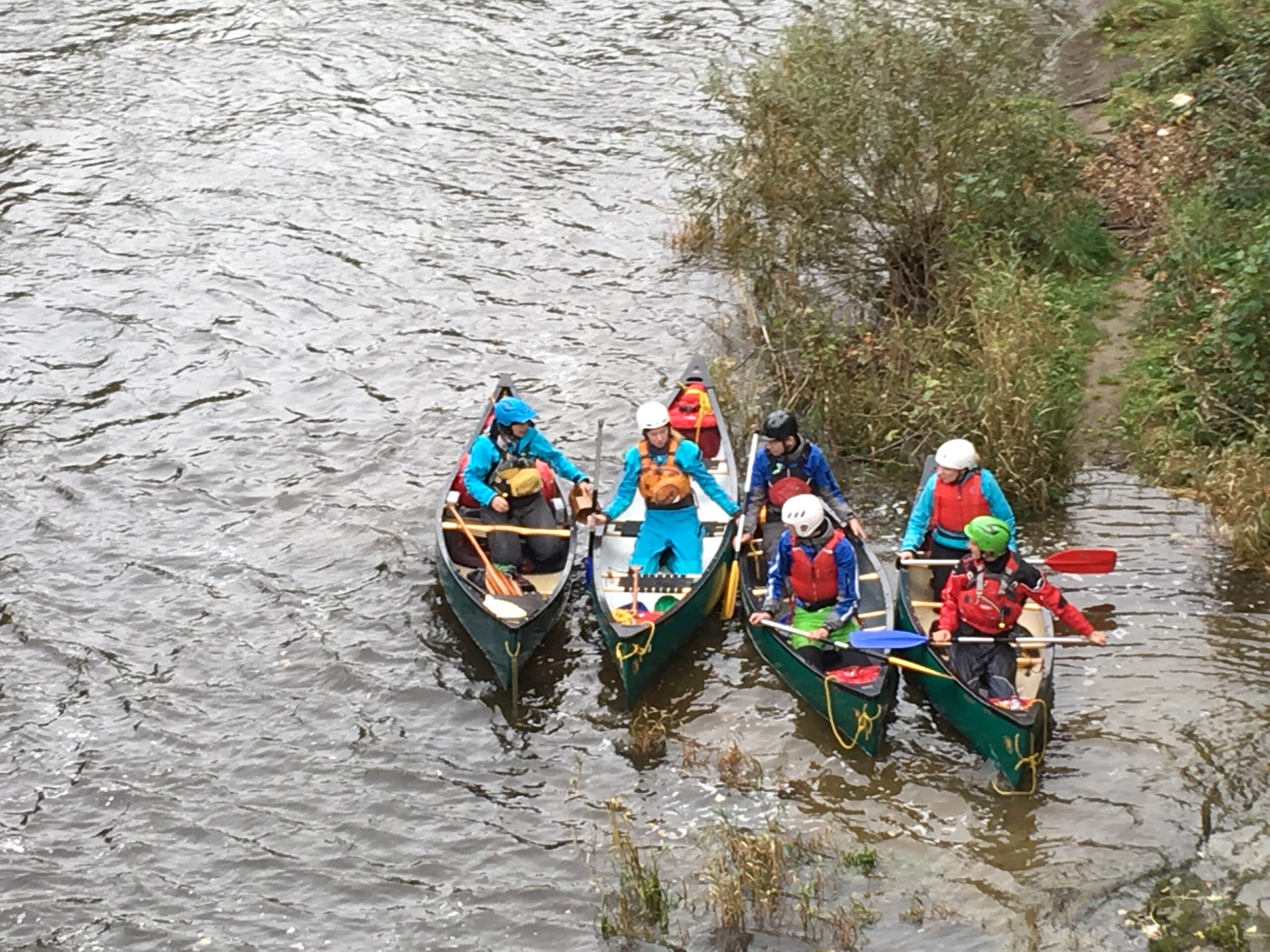 Canoe COaching on the Severn