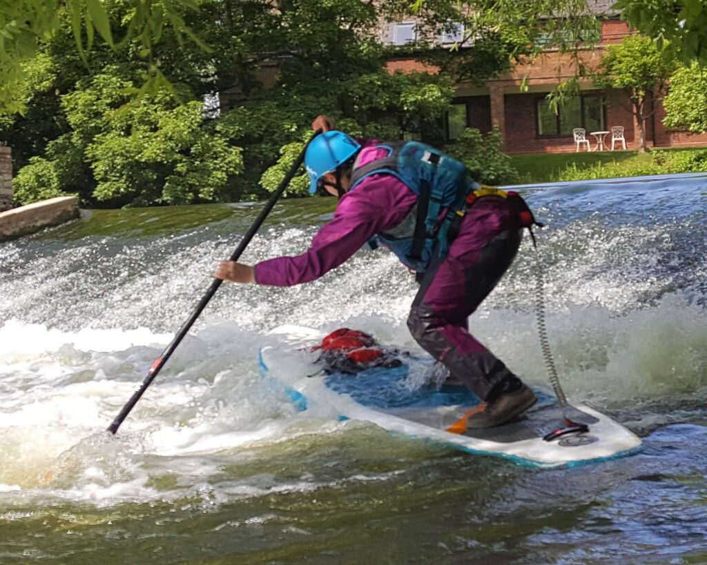 White Water Stand Up Paddleboarding in Stratford