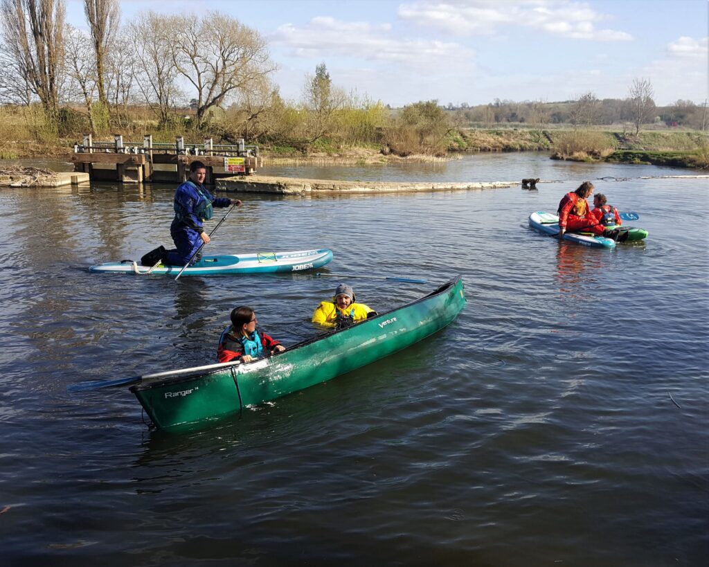 Paddlesport Leader training for centre staff