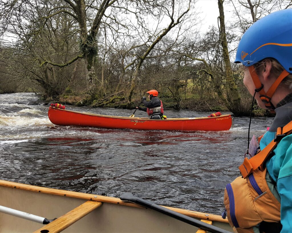 white water canoe coach training